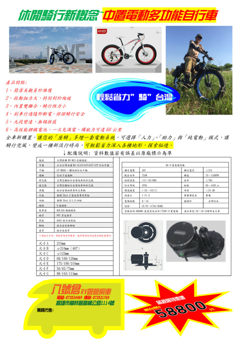 中置電動自行車