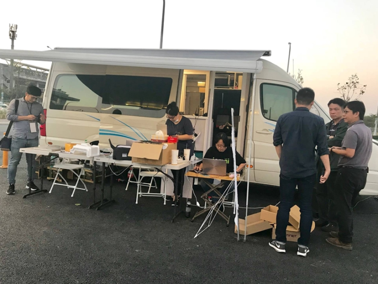 舉辦各頂活動租借露營車（含司機運送到指定地點）．室內有冷氣可當辦公室及休息室等