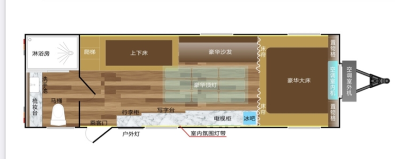 營地型露營Ｂ型車床位四人（豪華版）售價120萬