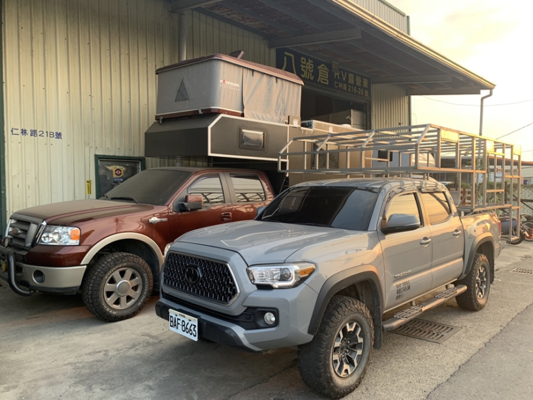 大中小貨卡承載式露營車
