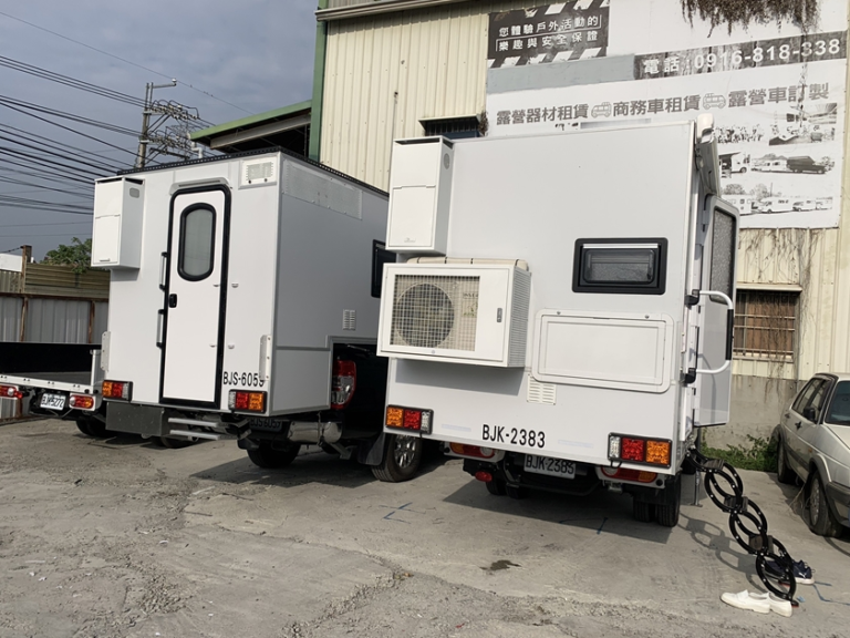 雙廂承載式露營車