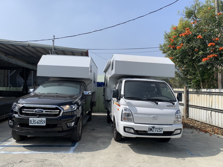 雙廂承載式露營車